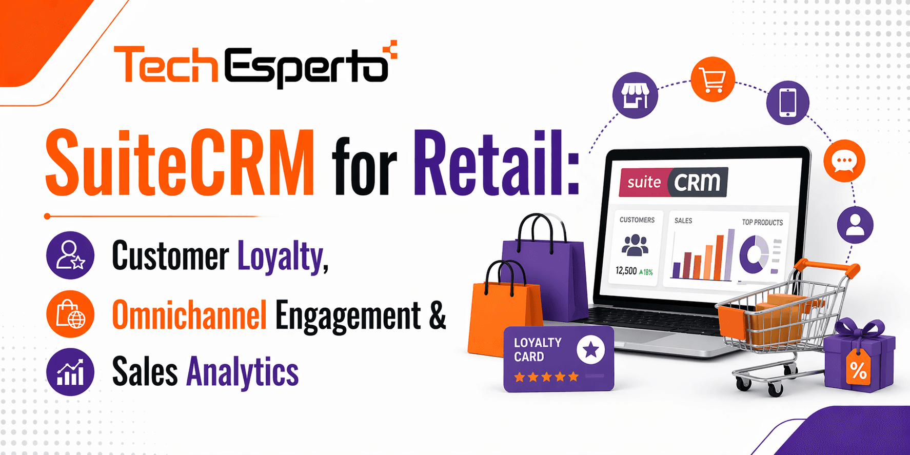 SuiteCRM for Retail: Customer Loyalty, Omnichannel Engagement & Sales Analytics