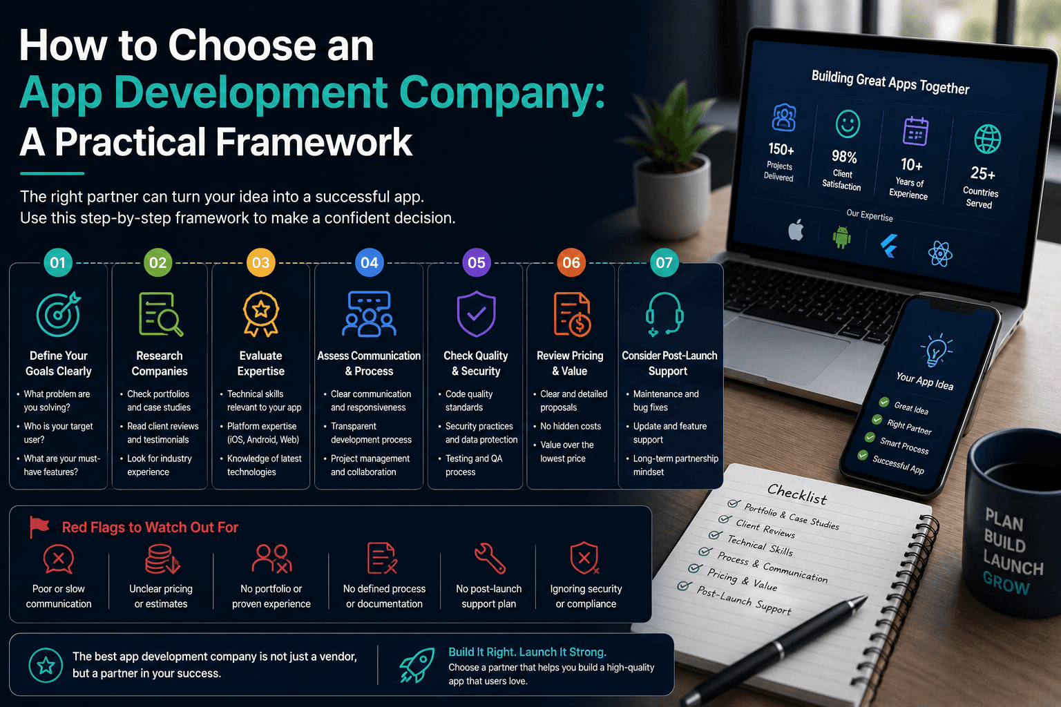 How to Choose an App Development Company: A Practical Framework
