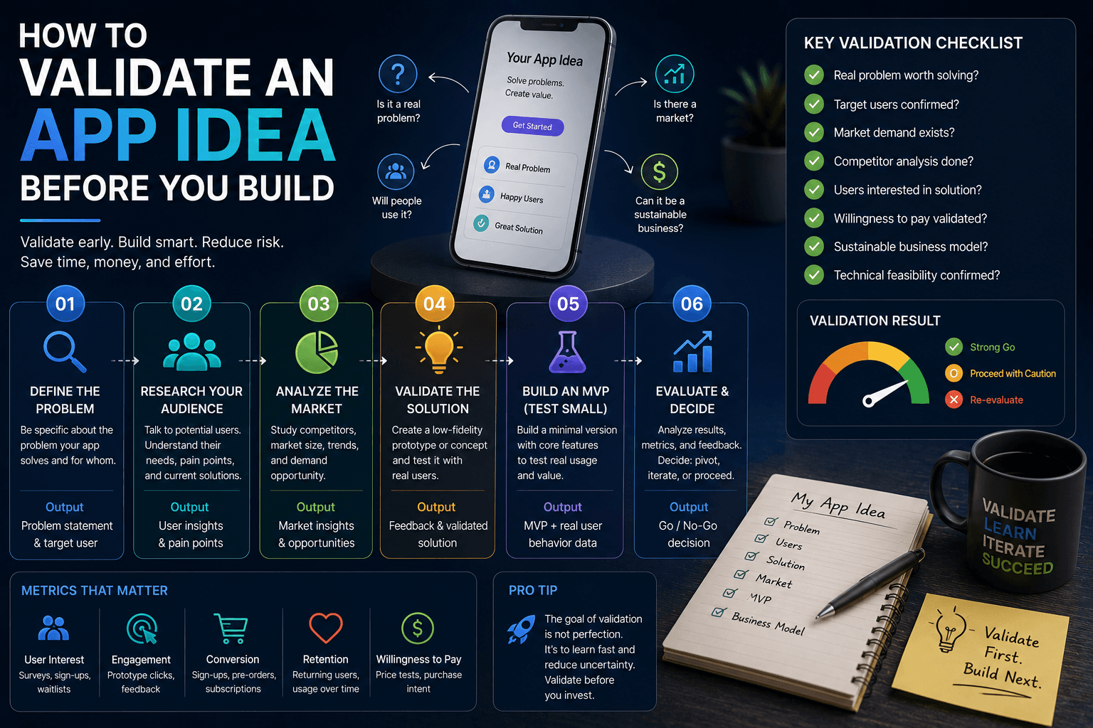 How to Validate an App Idea Before You Build