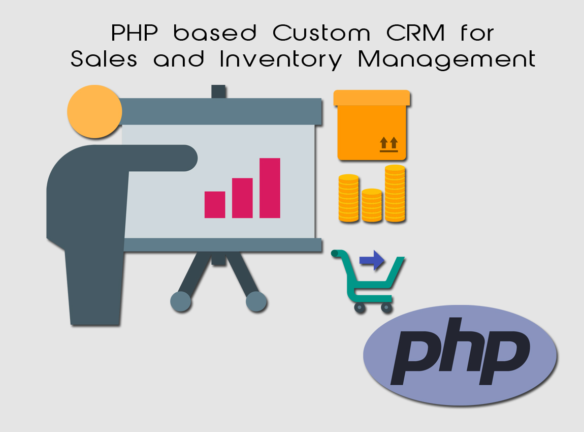 PHP based Custom CRM for Sales and Inventory Management